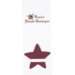 Plant-A-Shape Flower Seed Bookmark - Star