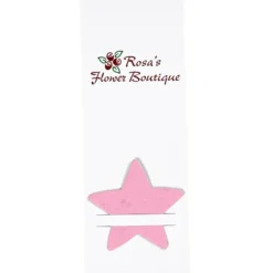 Plant-A-Shape Flower Seed Bookmark - Star