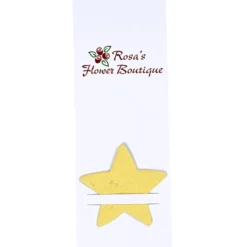 Plant-A-Shape Flower Seed Bookmark - Star