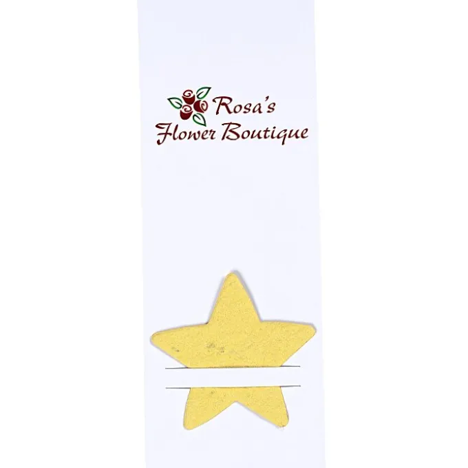 Plant-A-Shape Flower Seed Bookmark - Star