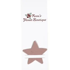 Plant-A-Shape Flower Seed Bookmark - Star