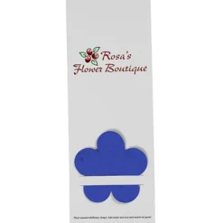 Plant-A-Shape Flower Seed Bookmark - Flower - 24 hr