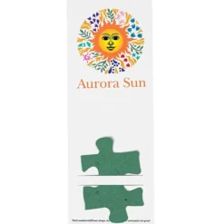 Plant-A-Shape Flower Seed Bookmark - Puzzle Piece
