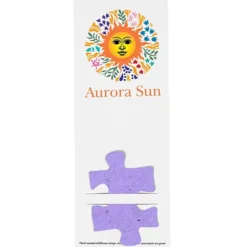 Plant-A-Shape Flower Seed Bookmark - Puzzle Piece