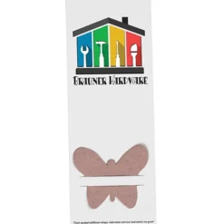 Plant-A-Shape Flower Seed Bookmark - Butterfly - 24 hr