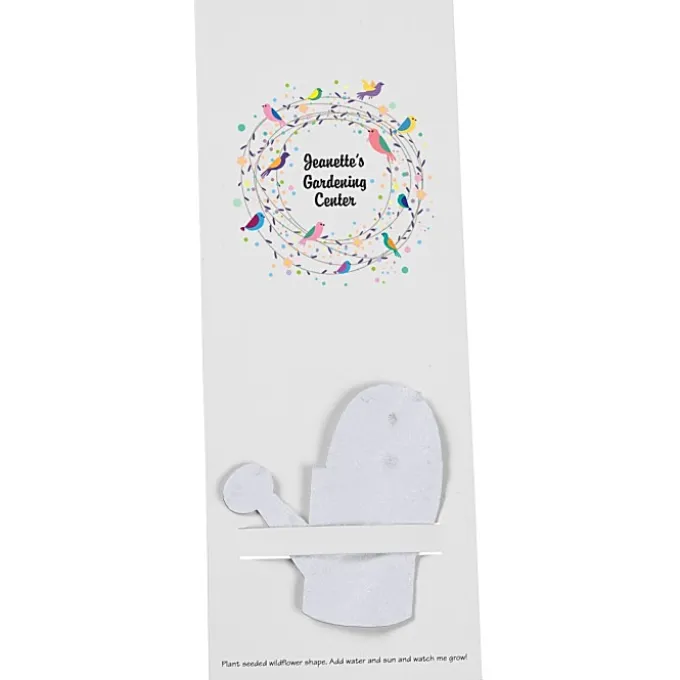Plant-A-Shape Flower Seed Bookmark - Watering Can