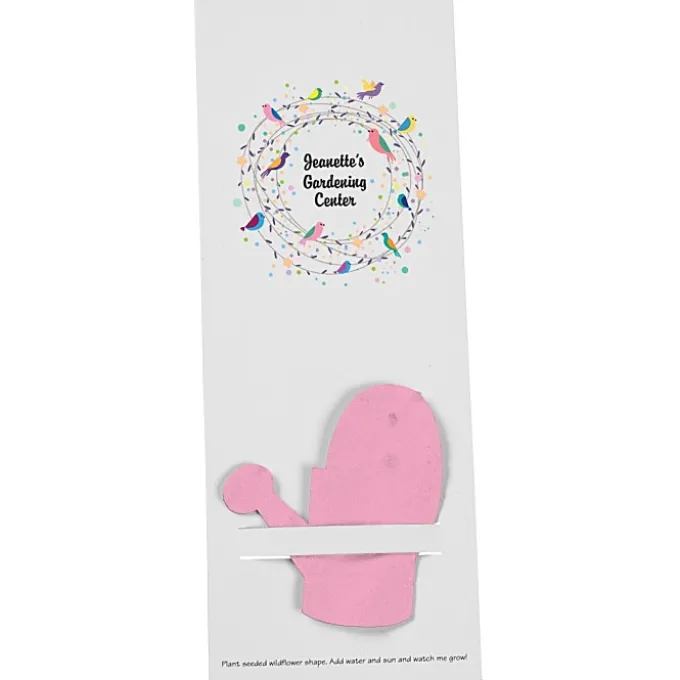 Plant-A-Shape Flower Seed Bookmark - Watering Can