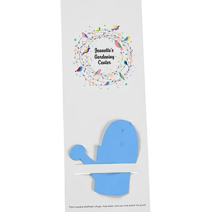 Plant-A-Shape Flower Seed Bookmark - Watering Can