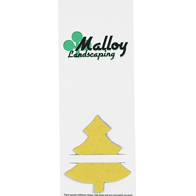 Plant-A-Shape Flower Seed Bookmark - Tree