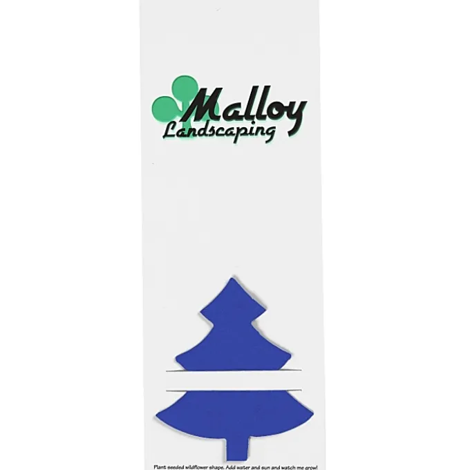 Plant-A-Shape Flower Seed Bookmark - Tree