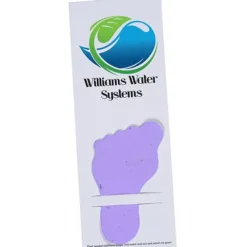 Plant-A-Shape Flower Seed Bookmark - Footprint
