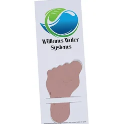Plant-A-Shape Flower Seed Bookmark - Footprint