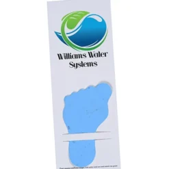 Plant-A-Shape Flower Seed Bookmark - Footprint