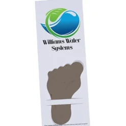 Plant-A-Shape Flower Seed Bookmark - Footprint