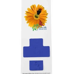 Plant-A-Shape Flower Seed Bookmark - Cross - 24 hr