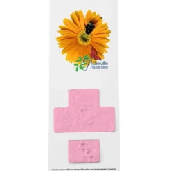 Plant-A-Shape Flower Seed Bookmark - Cross - 24 hr
