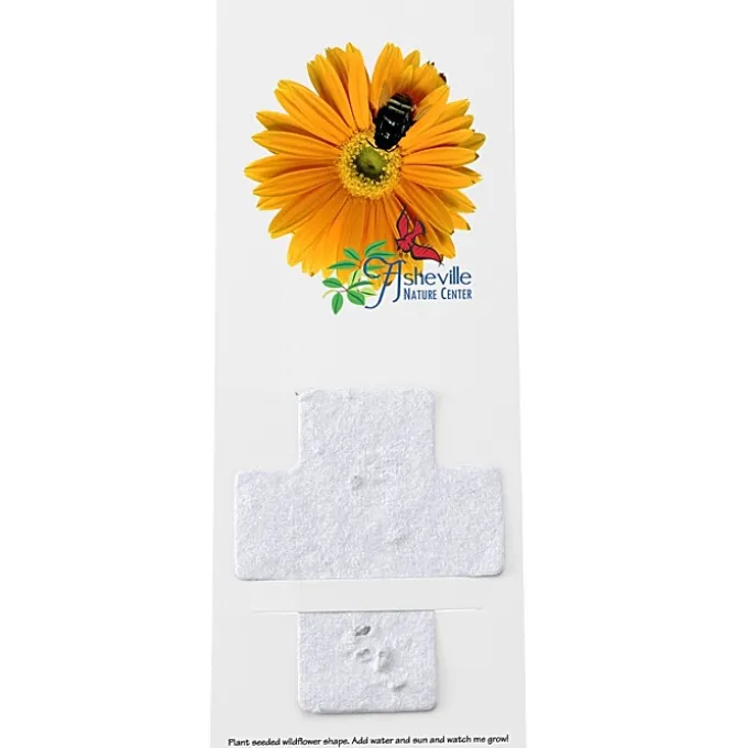 Plant-A-Shape Flower Seed Bookmark - Cross - 24 hr