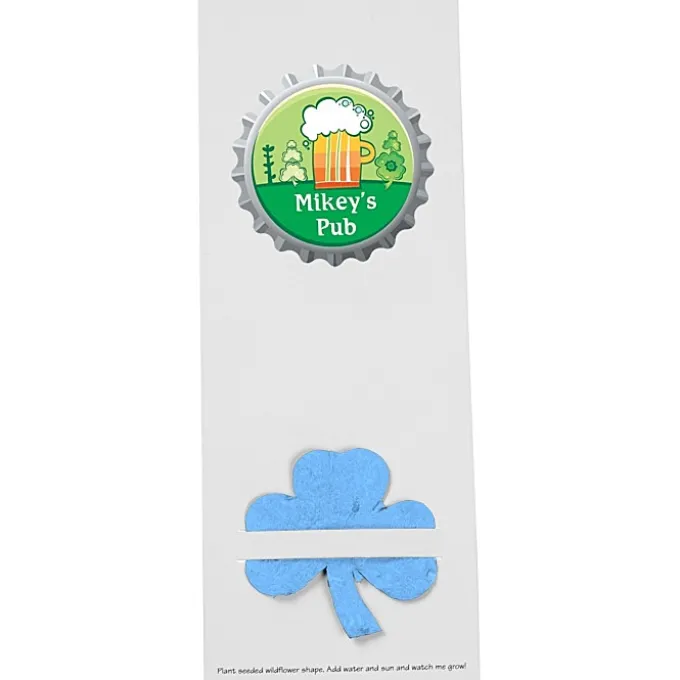 Plant-A-Shape Flower Seed Bookmark - Clover