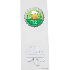 Plant-A-Shape Flower Seed Bookmark - Clover