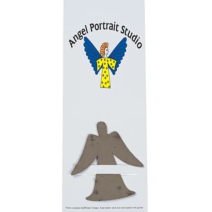 Plant-A-Shape Flower Seed Bookmark - Angel