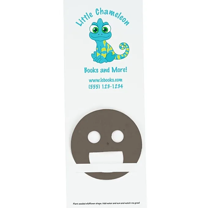 Plant-A-Shape Flower Seed Bookmark - Smile