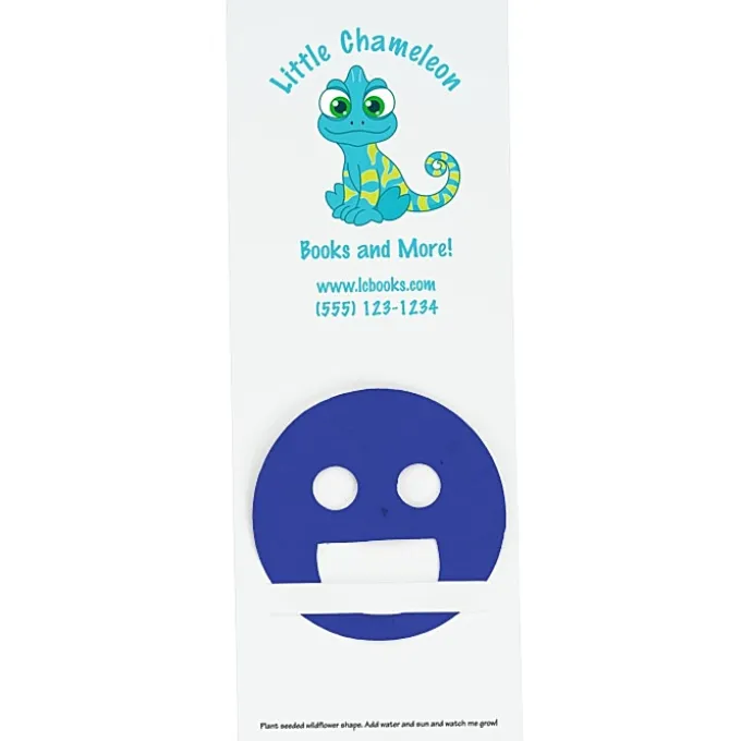 Plant-A-Shape Flower Seed Bookmark - Smile