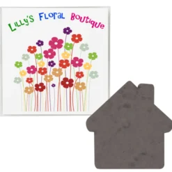 Plant-A-Shape Flower Seed Packet - House
