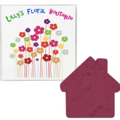 Plant-A-Shape Flower Seed Packet - House