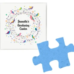 Plant-A-Shape Flower Seed Packet - Puzzle Piece