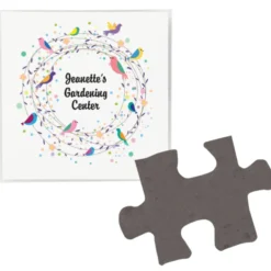 Plant-A-Shape Flower Seed Packet - Puzzle Piece