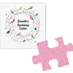 Plant-A-Shape Flower Seed Packet - Puzzle Piece