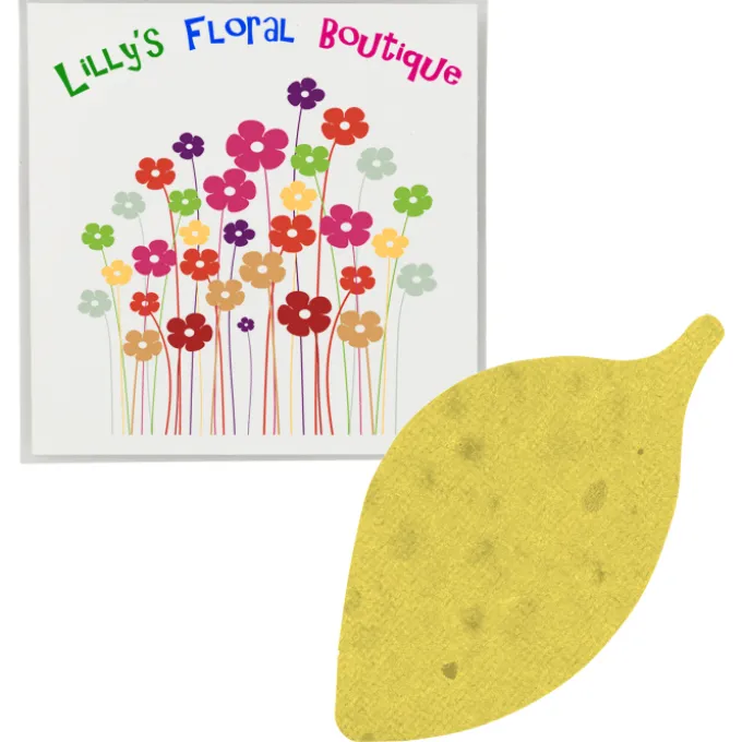 Plant-A-Shape Flower Seed Packet - Leaf