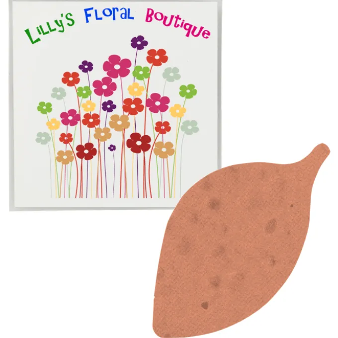 Plant-A-Shape Flower Seed Packet - Leaf