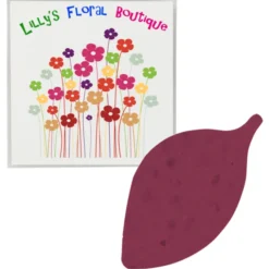 Plant-A-Shape Flower Seed Packet - Leaf