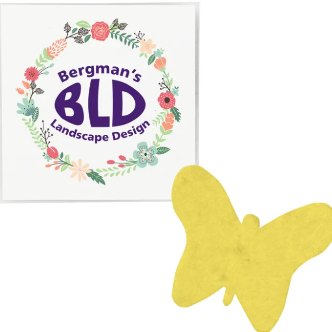 Plant-A-Shape Flower Seed Packet - Butterfly