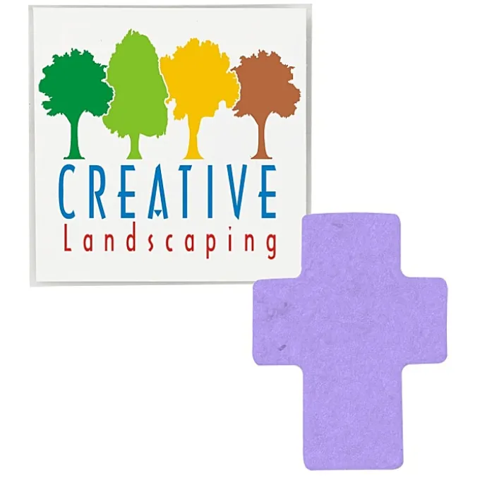 Plant-A-Shape Flower Seed Packet - Cross