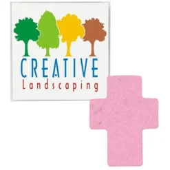 Plant-A-Shape Flower Seed Packet - Cross