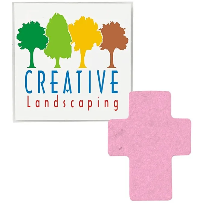 Plant-A-Shape Flower Seed Packet - Cross