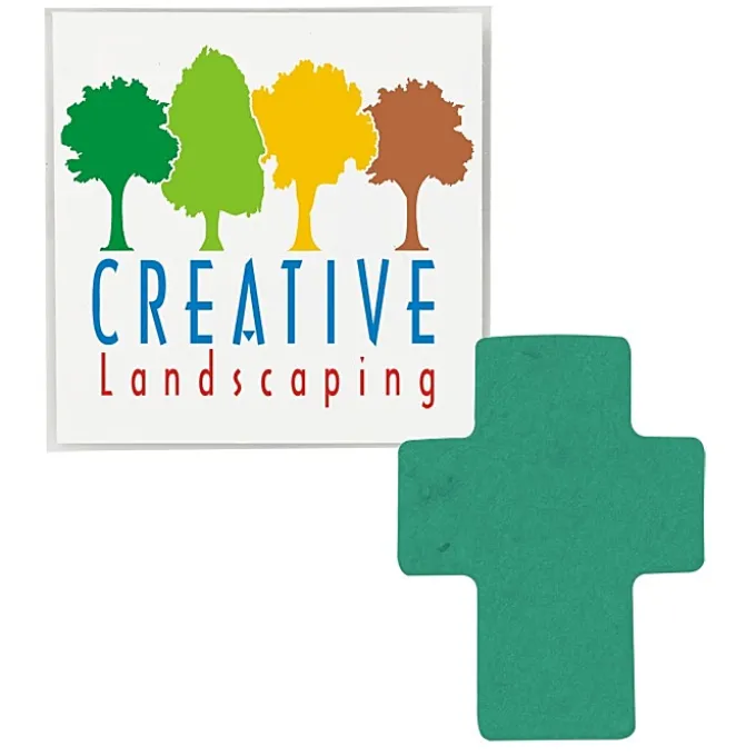 Plant-A-Shape Flower Seed Packet - Cross