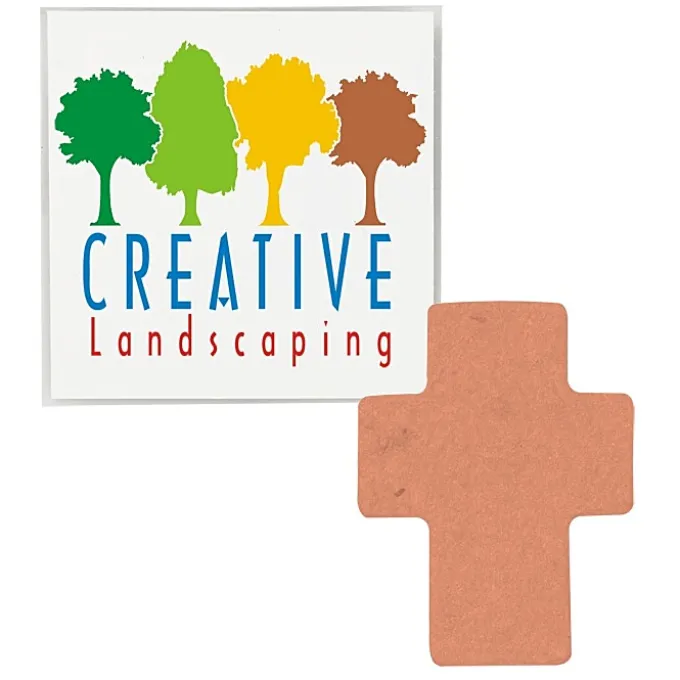 Plant-A-Shape Flower Seed Packet - Cross