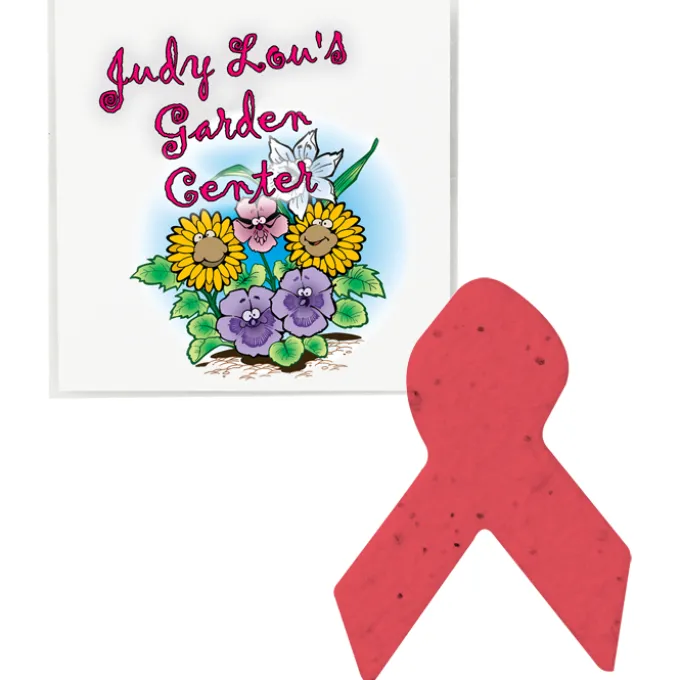 Plant-A-Shape Flower Seed Packet - Awareness
