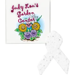 Plant-A-Shape Flower Seed Packet - Awareness