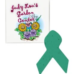 Plant-A-Shape Flower Seed Packet - Awareness