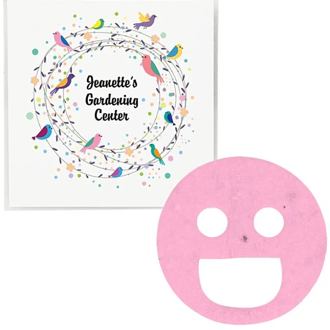 Plant-A-Shape Flower Seed Packet - Smile