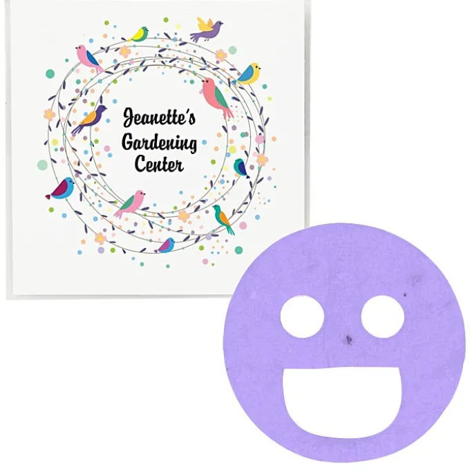 Plant-A-Shape Flower Seed Packet - Smile