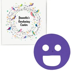Plant-A-Shape Flower Seed Packet - Smile