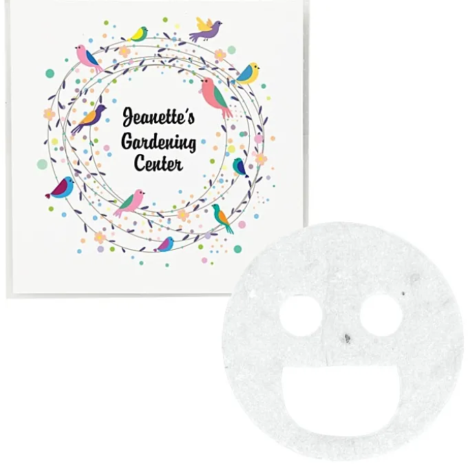 Plant-A-Shape Flower Seed Packet - Smile