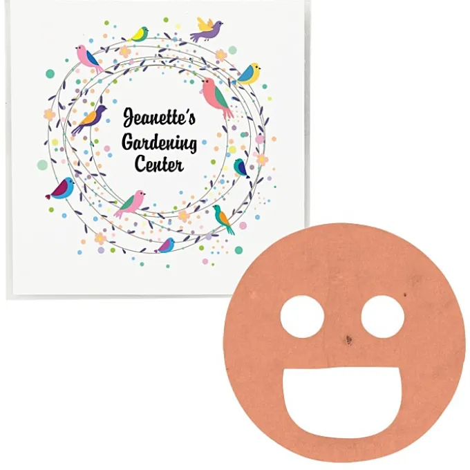 Plant-A-Shape Flower Seed Packet - Smile