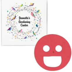 Plant-A-Shape Flower Seed Packet - Smile