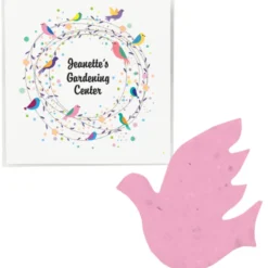 Plant-A-Shape Flower Seed Packet - Dove